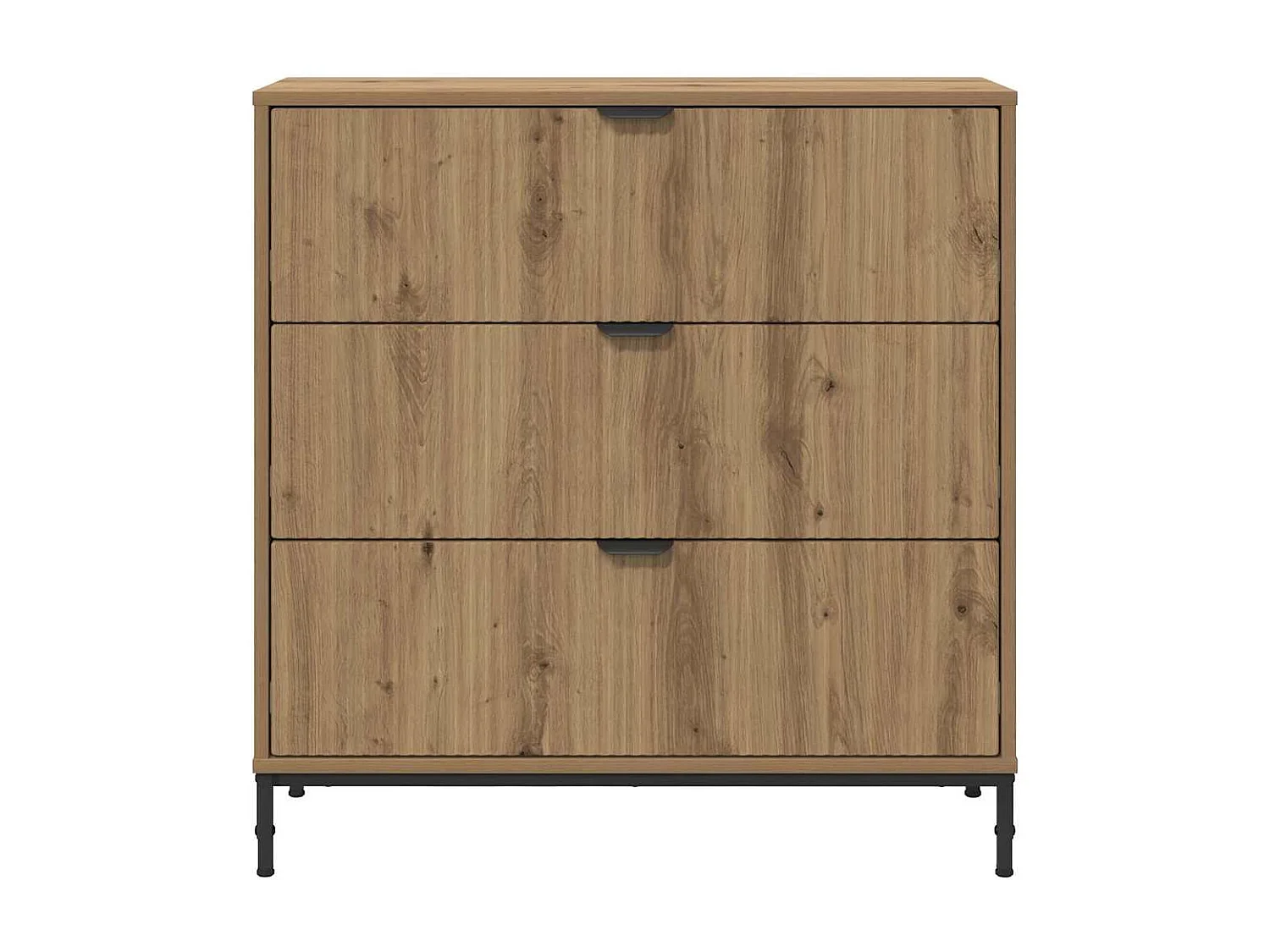 Buffet chêne artisanal 79,5 x 33 x 82 cm Bois d'ingénierie