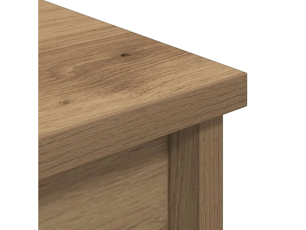 Aparador Artisan Roble 70x35x180 cm Madera de ingeniería