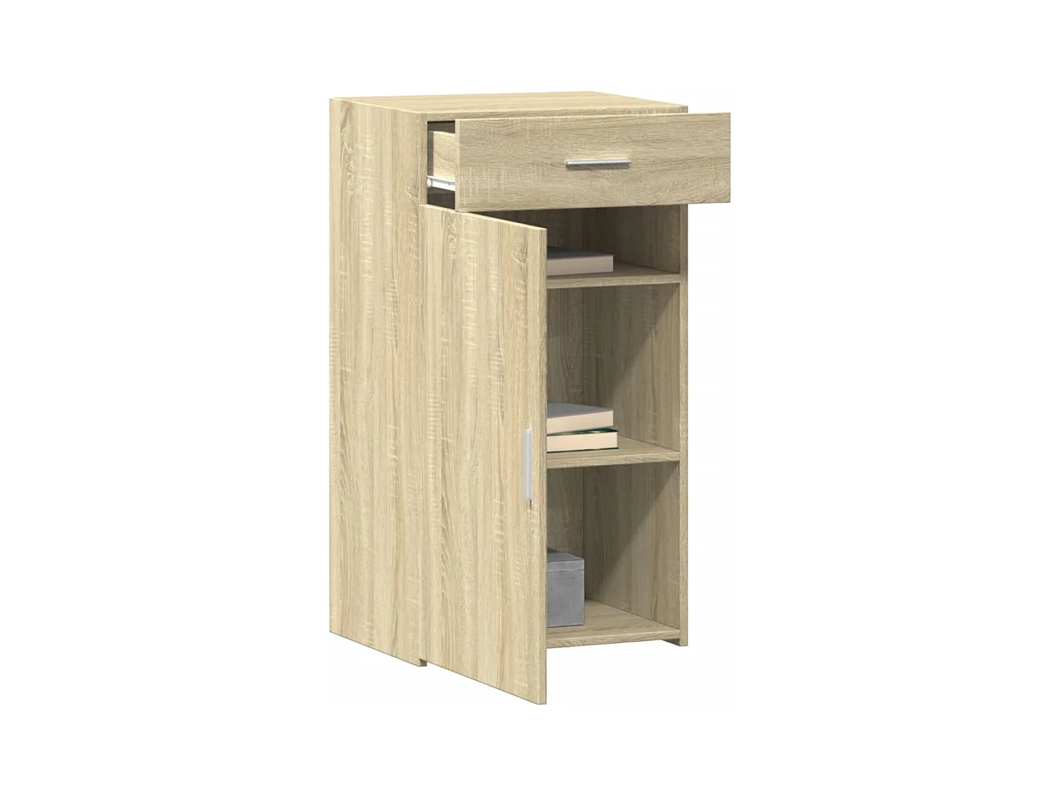 Buffet chêne sonoma 50x42,5x93 cm bois d'ingénierie