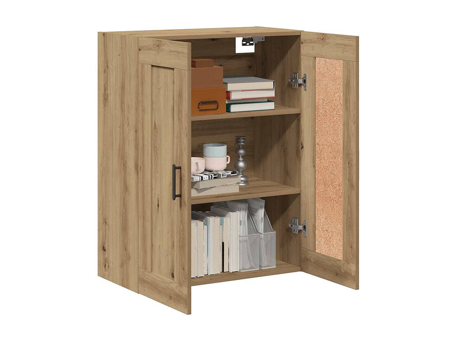 Aparador 69,5x34x90 cm derivados de madeira carvalho artisiano