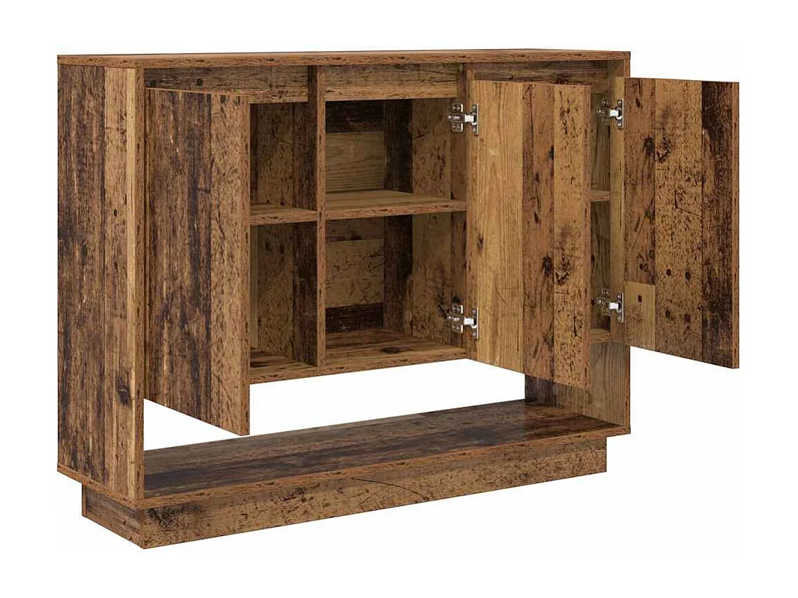 Buffet Bois ancien 97 x 29 x 75 cm Bois d'ingénierie