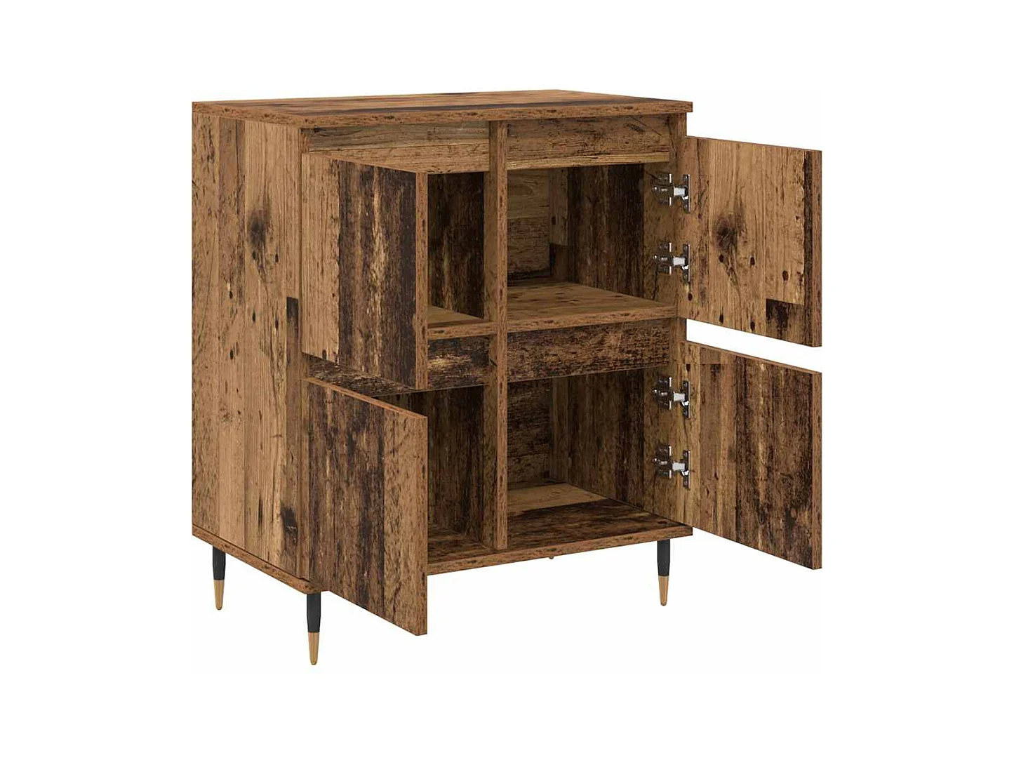 Buffets 3 pièces Bois ancien 180 x 35 x 70 cm Bois d'ingénierie