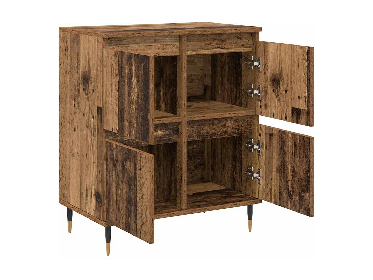 Buffets 3 pièces Bois ancien 180 x 35 x 70 cm Bois d'ingénierie