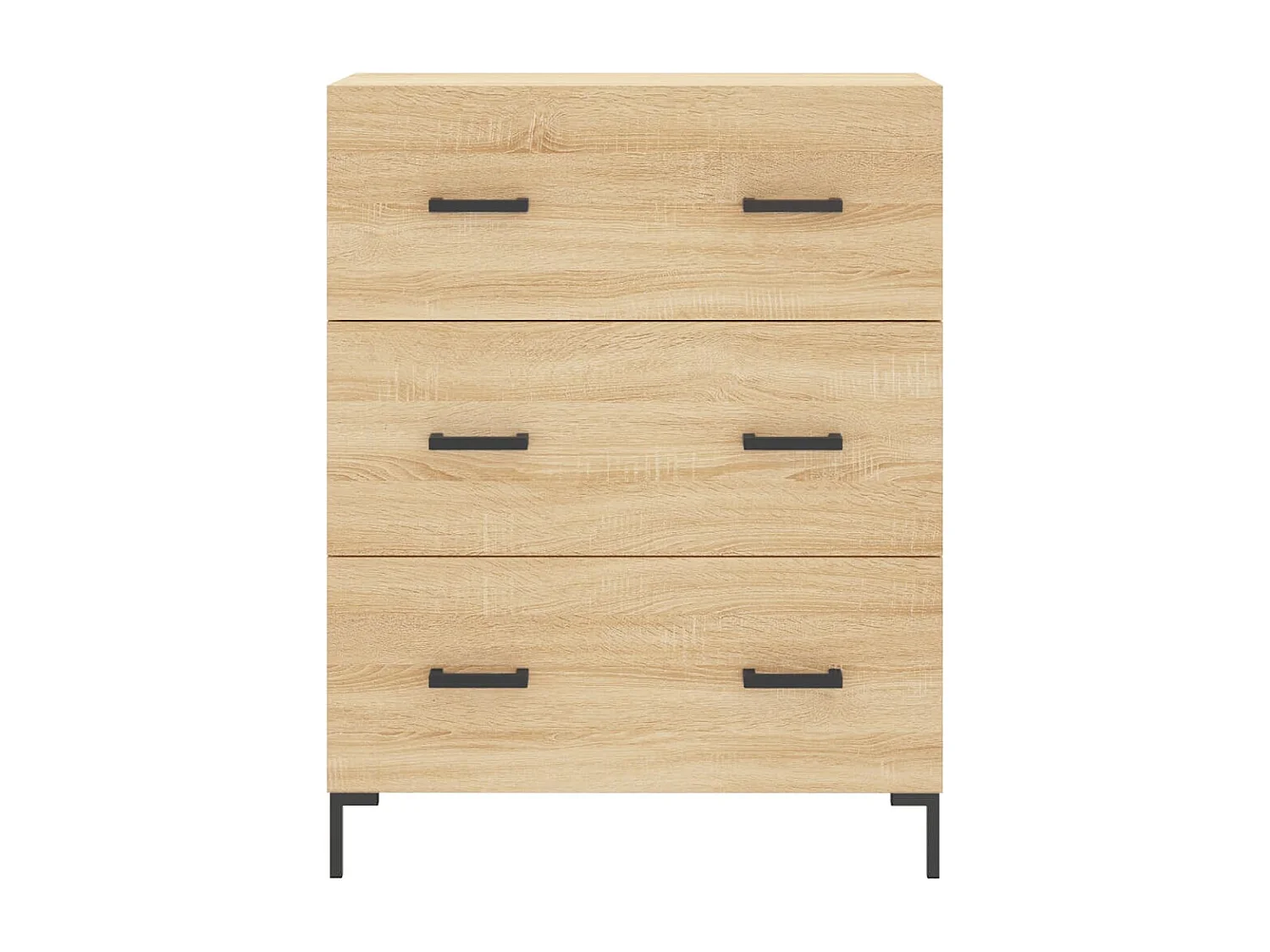 Buffet haut Chêne sonoma 69,5x34x180 cm Bois d'ingénierie