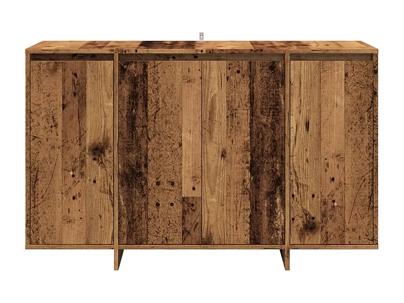 Buffet vieux bois 120x41x75 cm bois d'ingénierie