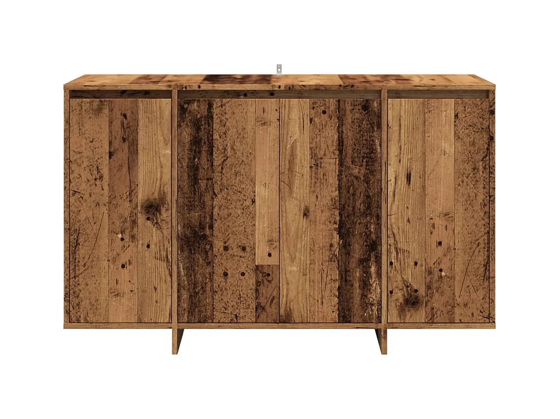 Buffet vieux bois 120x41x75 cm bois d'ingénierie