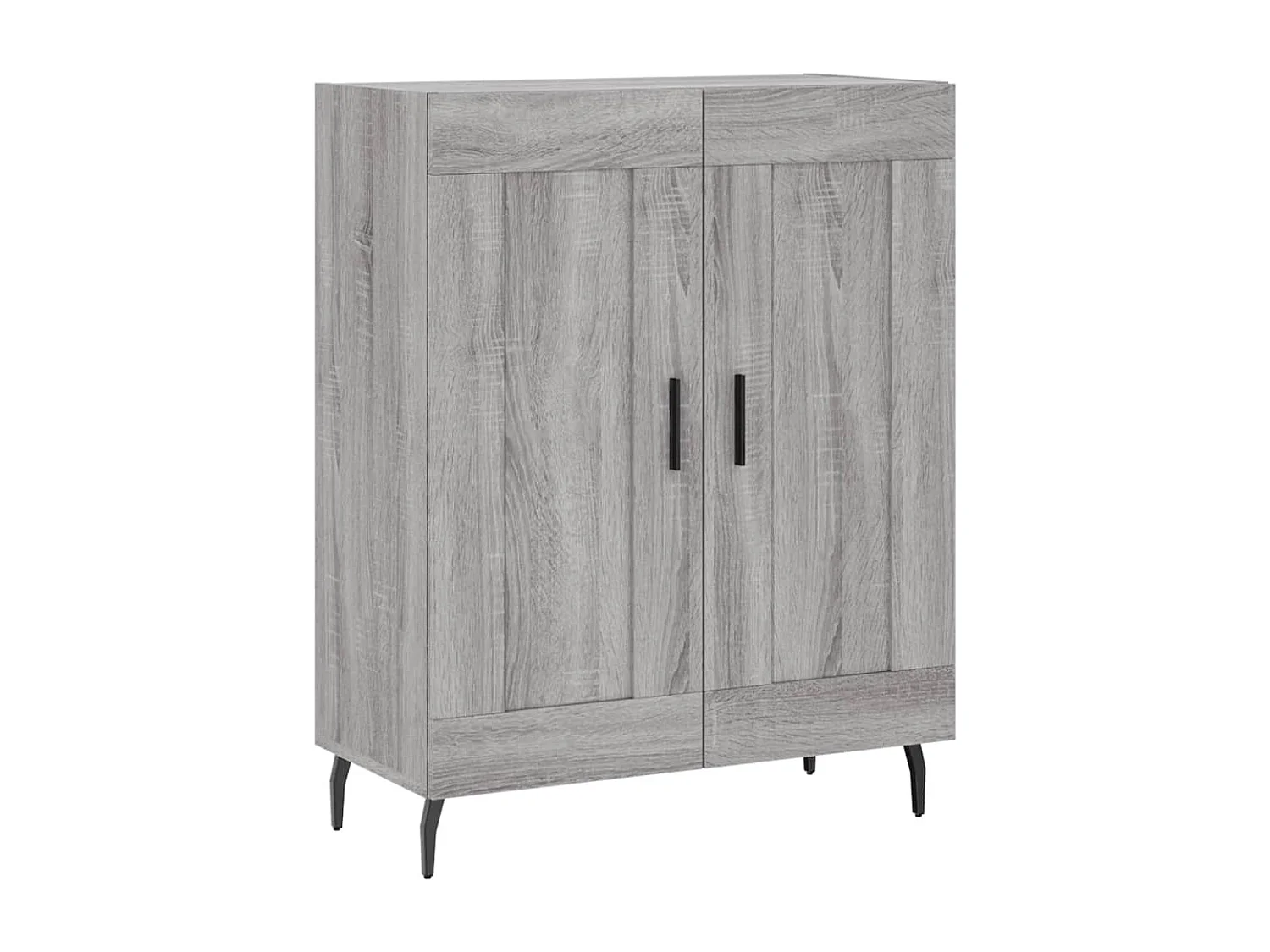 Armário alto 69,5x34x180 cm derivados de madeira sonoma cinza