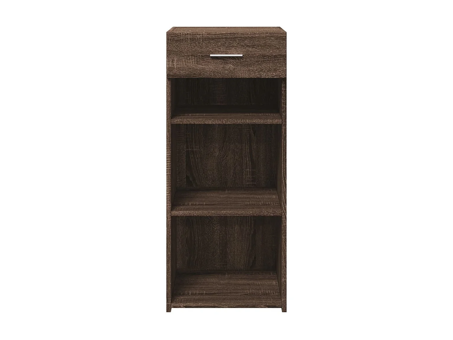 Buffet chêne marron 40x42,5x93 cm bois d'ingénierie