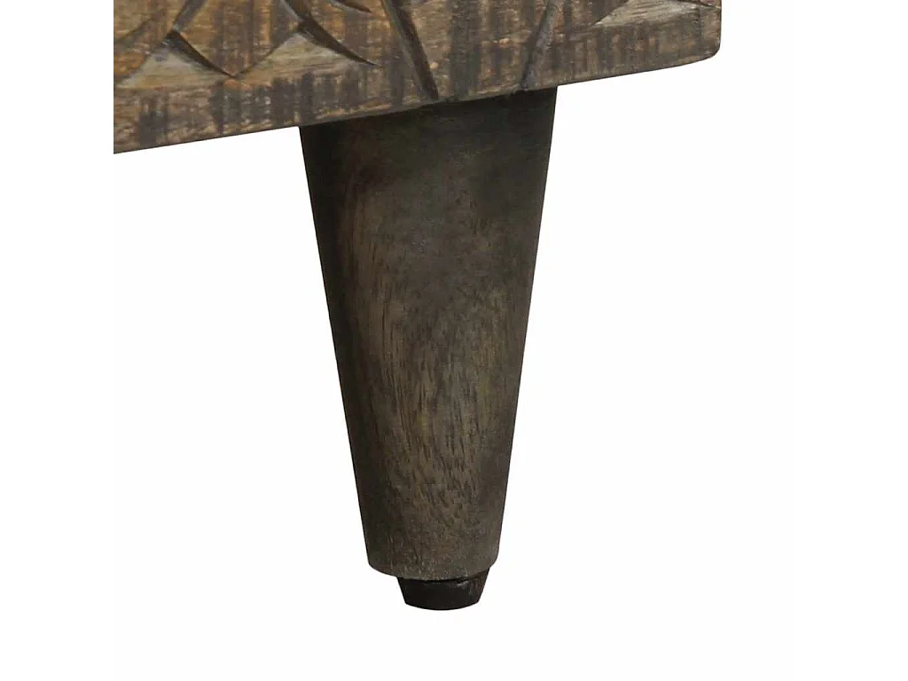 Buffet 40x33x75 cm bois massif de manguier