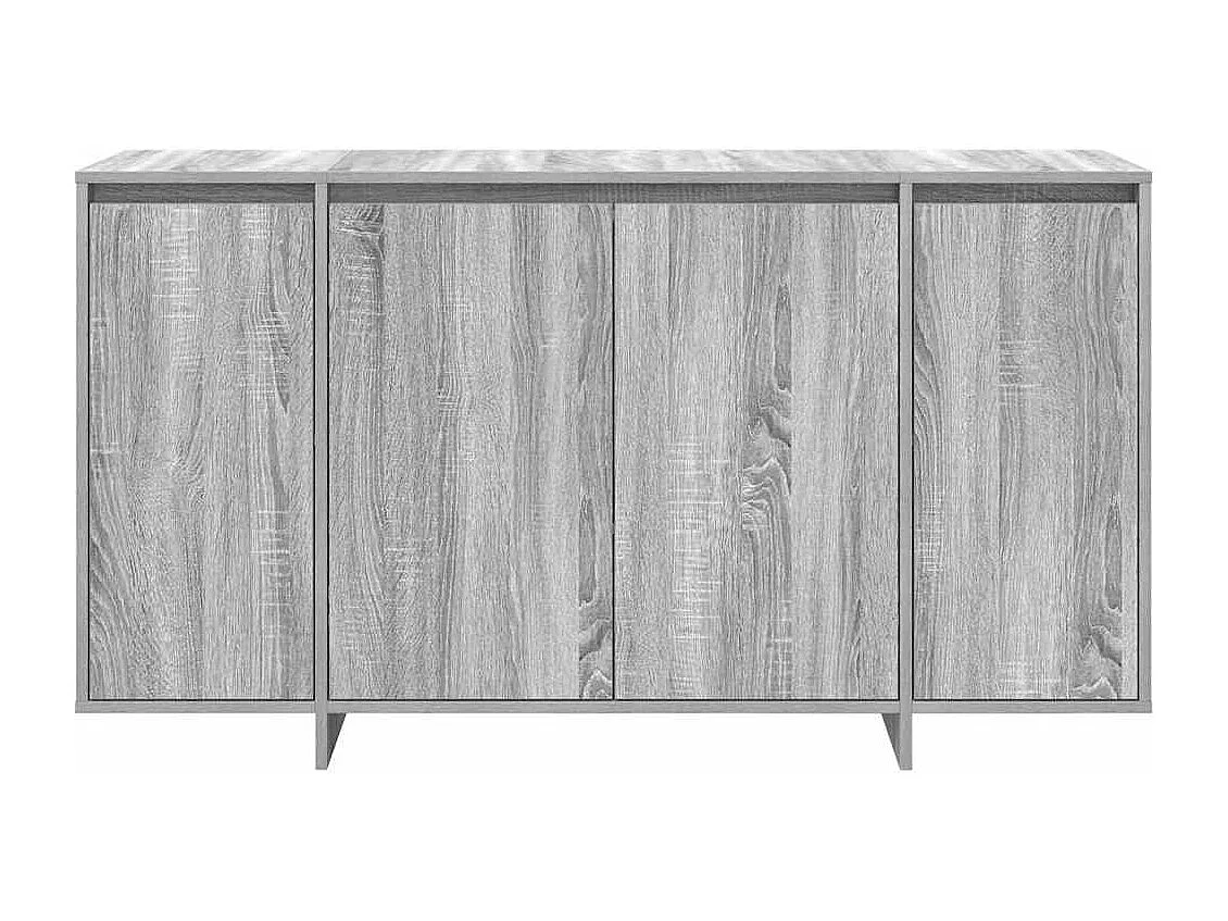 Vitrina Gris sonoma 135 x 41 x 69 cm Madera contrachapada