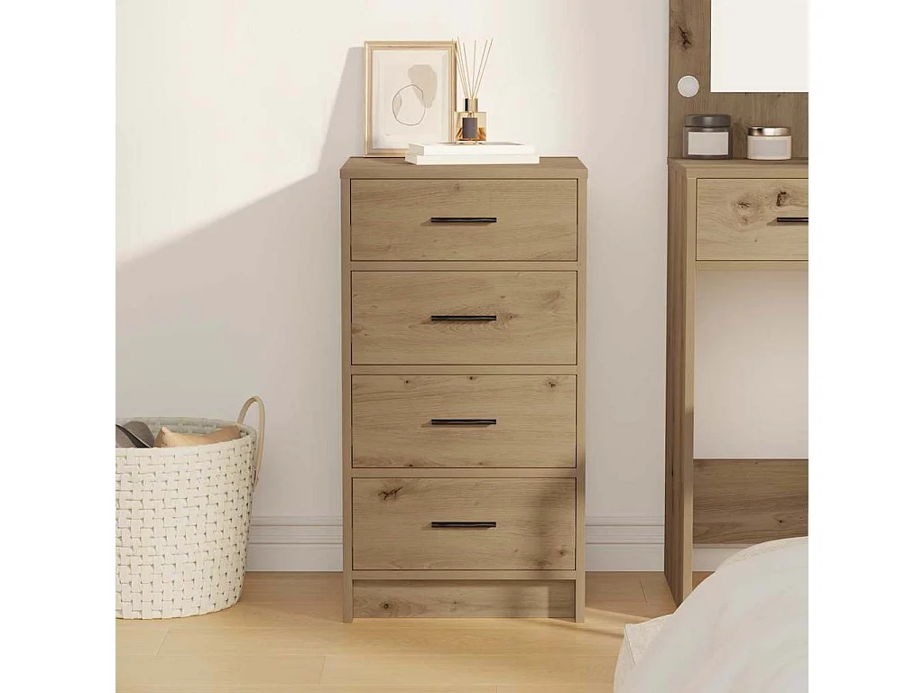 Buffet chêne artisanal 40 x 41 x 75 cm Bois d'ingénierie