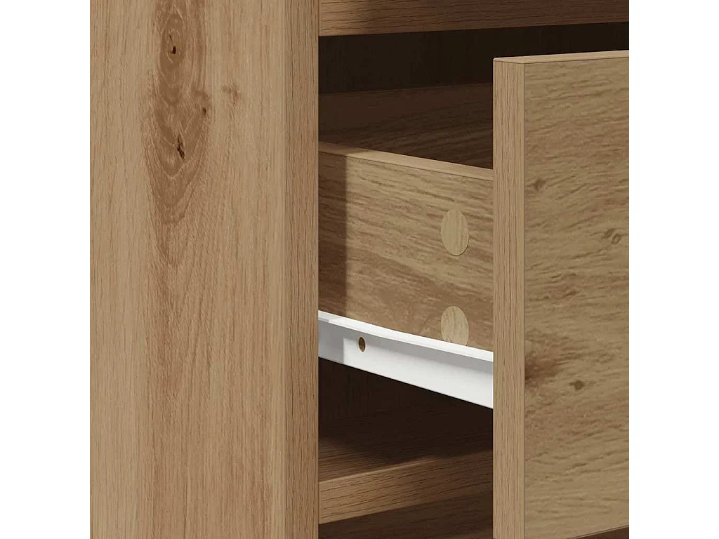 Buffet chêne artisanal 40 x 41 x 75 cm Bois d'ingénierie