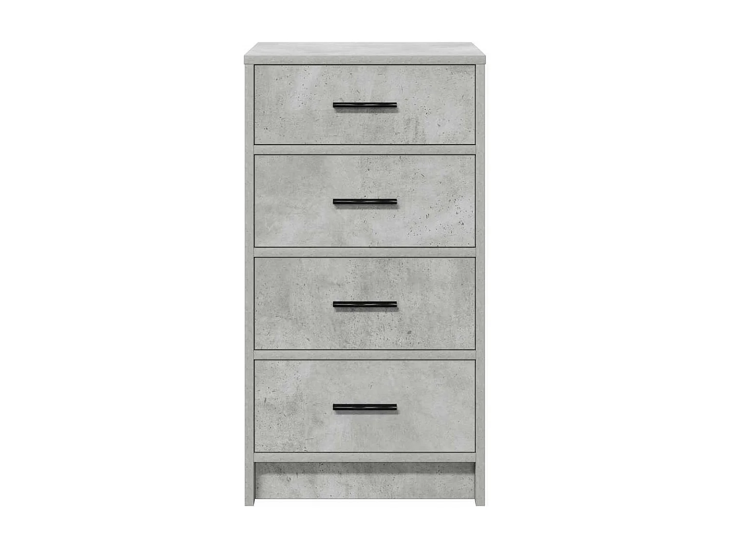 Buffet avec tiroir Gris béton 40 x 41 x 75 cm Bois d'ingénierie