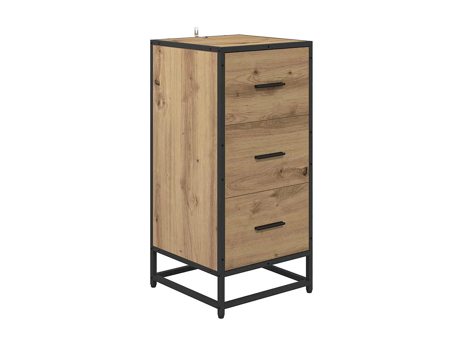 Buffet chêne artisanal 35.5 x 35 x 76 cm Bois d'ingénierie