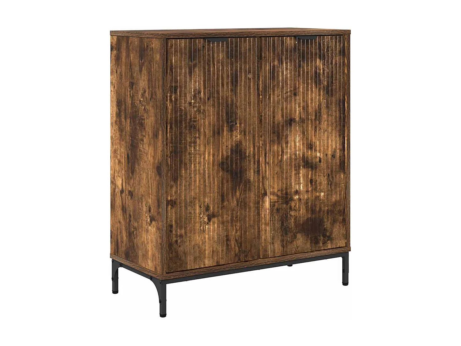 Vitrina Roble ahumado 69.5 x 33 x 82 cm Madera contrachapada