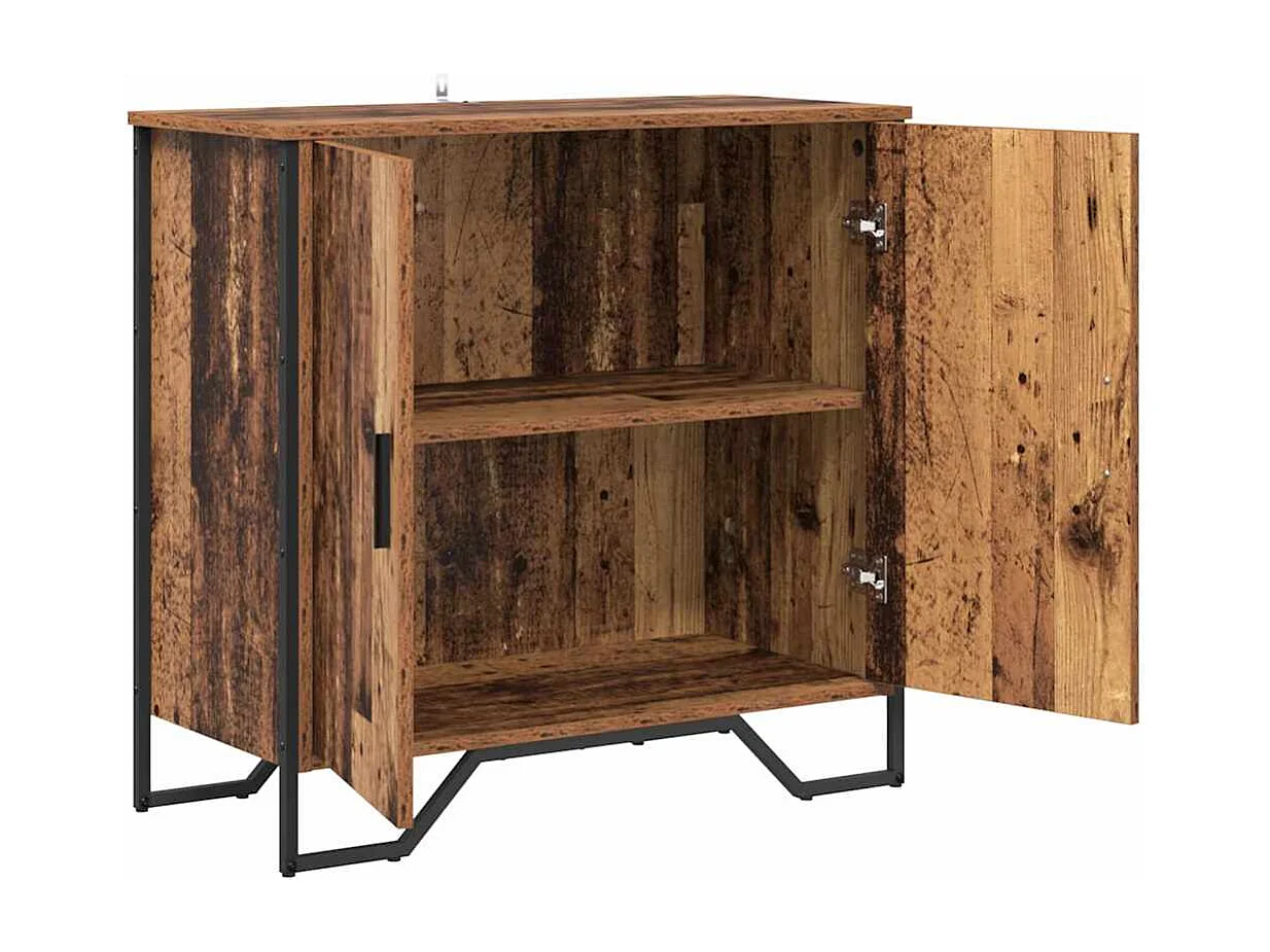 Buffet Marron 78 x 35.5 x 74.5 cm Bois d'ingénierie
