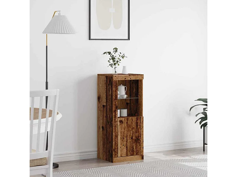 Vitrina Marrón 41 x 37 x 100 cm Madera contrachapada