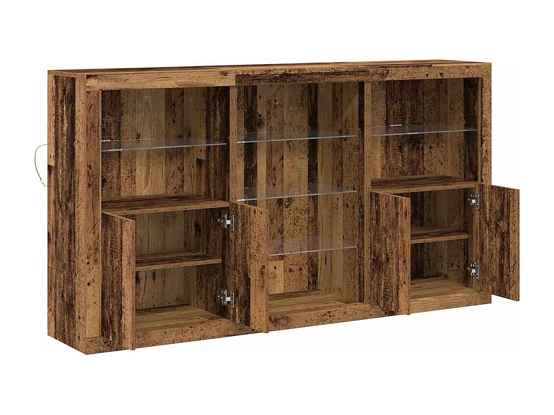 Buffet Bois ancien 181.5 x 37 x 100 cm Bois d'ingénierie