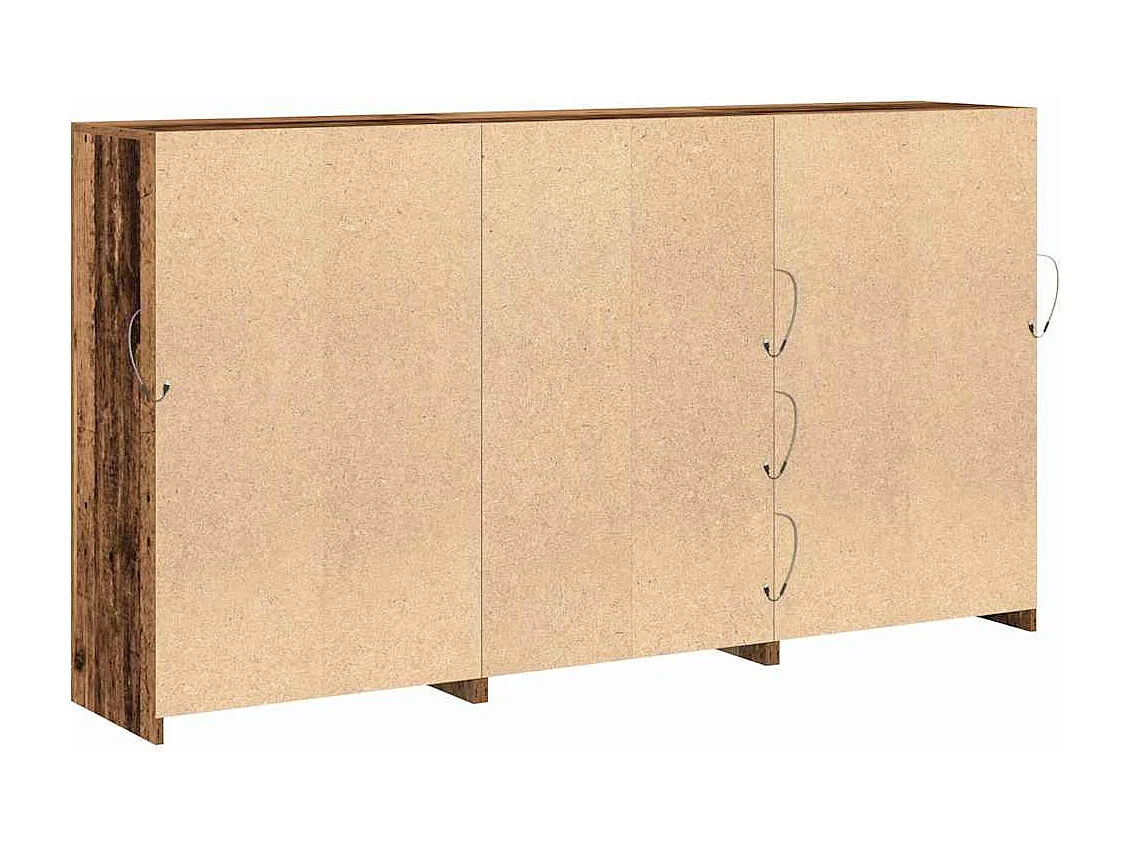 Buffet Bois ancien 181.5 x 37 x 100 cm Bois d'ingénierie