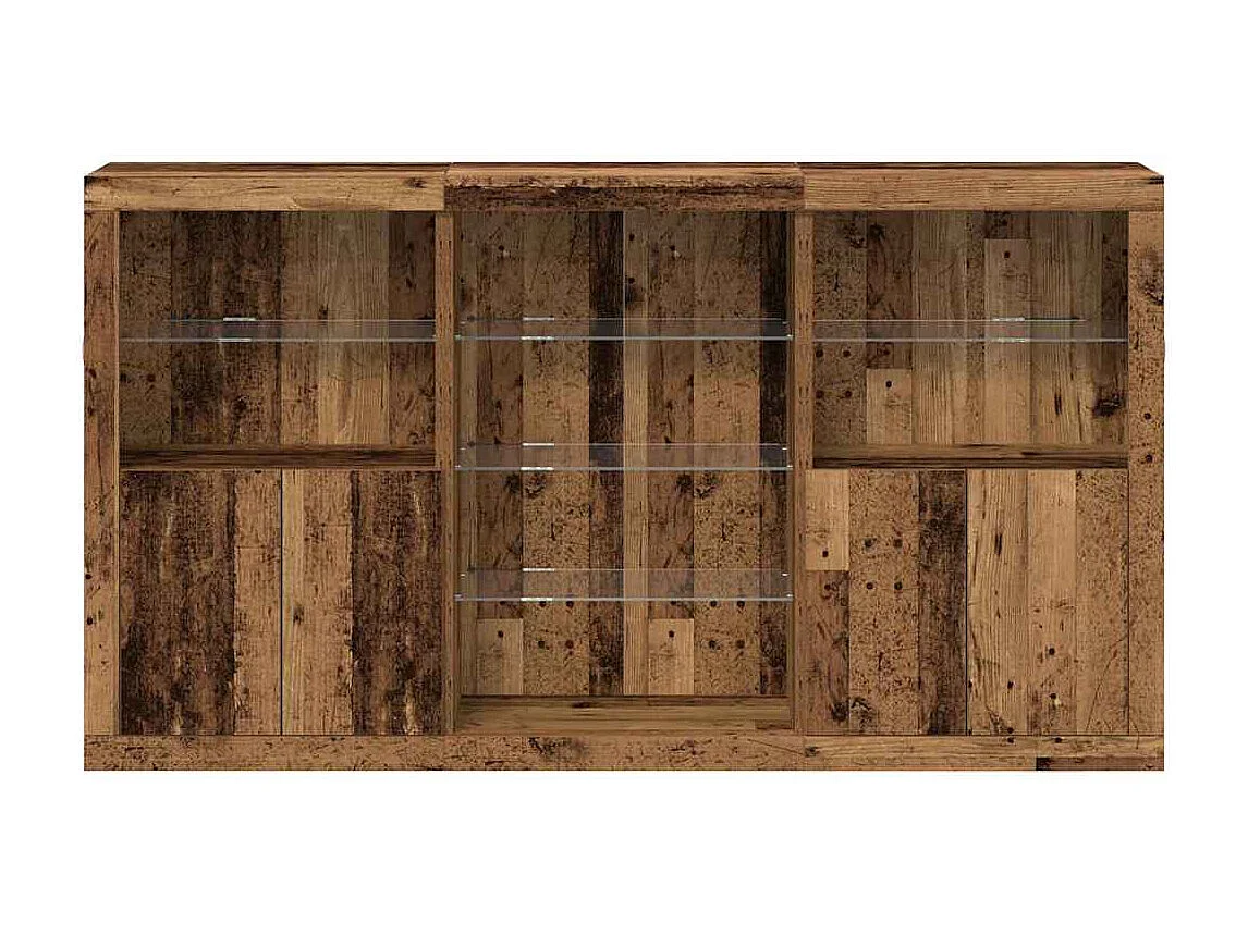 Buffet Bois ancien 181.5 x 37 x 100 cm Bois d'ingénierie