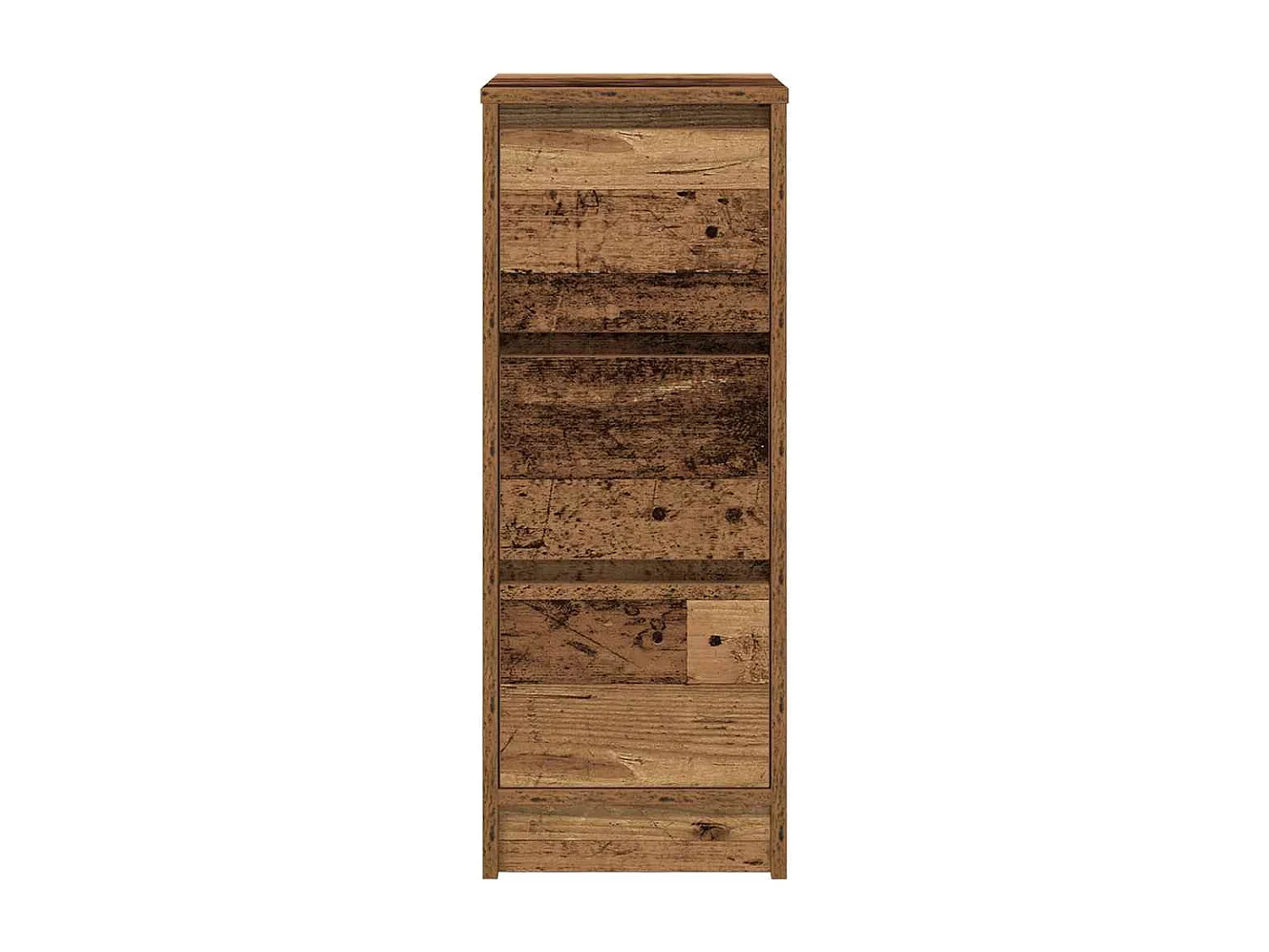 Buffet vieux bois 29,5x34x76 cm bois d'ingénierie