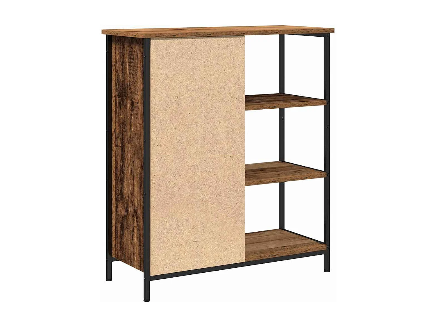 Buffet Bois ancien 70 x 30 x 80 cm Bois d'ingénierie