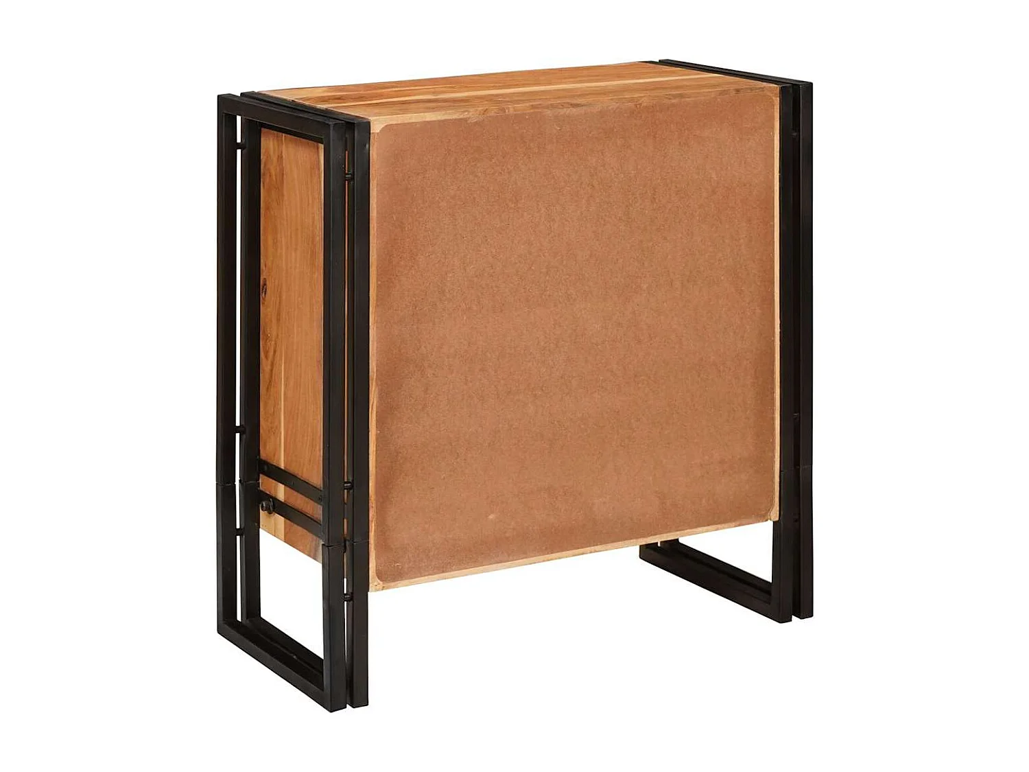 Buffet avec tiroir Marron 66 x 33 x 70 cm Bois d'acacia massif