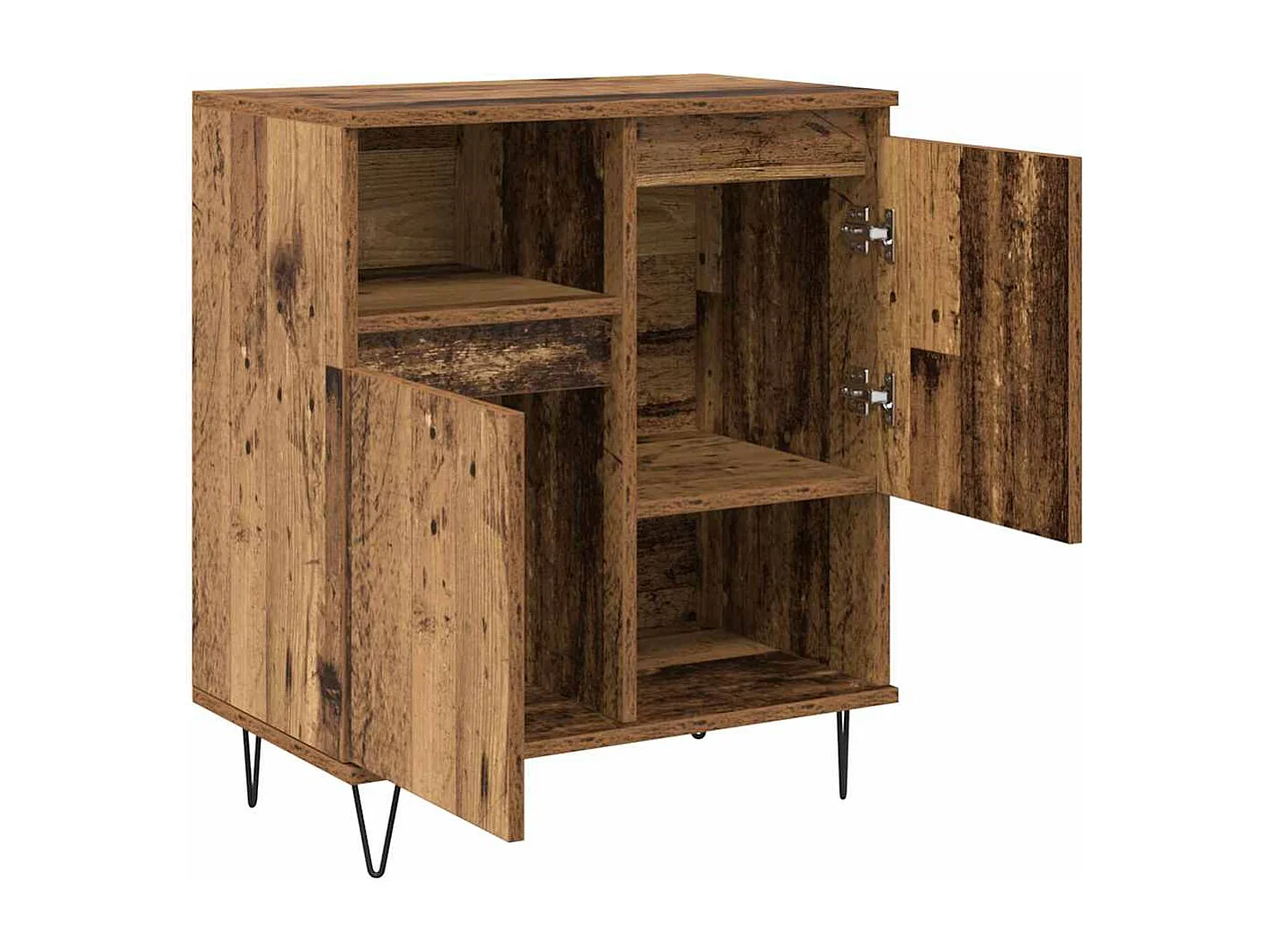 Vitrina Madera vieja 60 x 35 x 70 cm Madera contrachapada