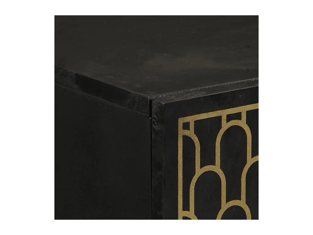 Buffet 60x33x100 cm bois de manguier massif