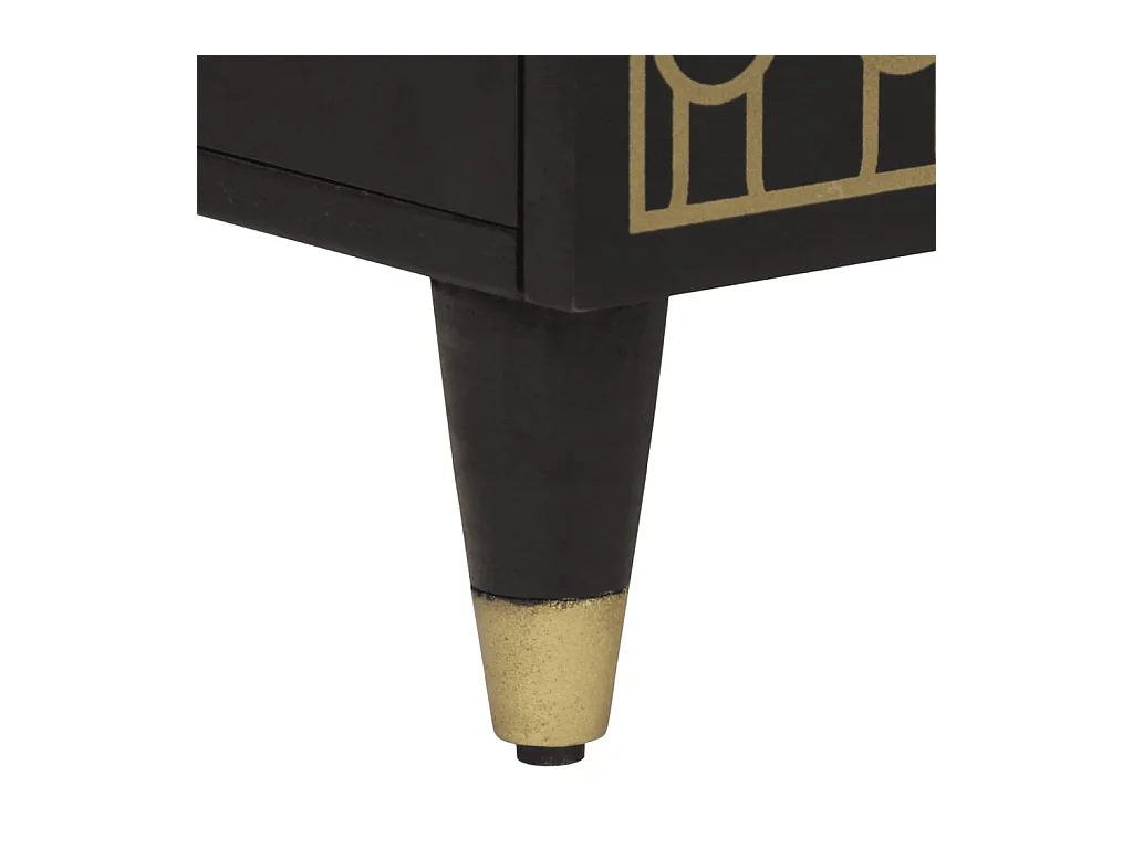 Buffet 60x33x100 cm bois de manguier massif