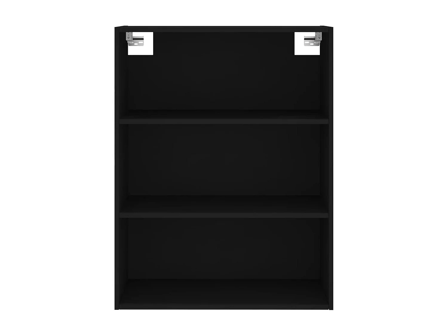 Buffet haut Noir 69,5x34x180 cm Bois d'ingénierie