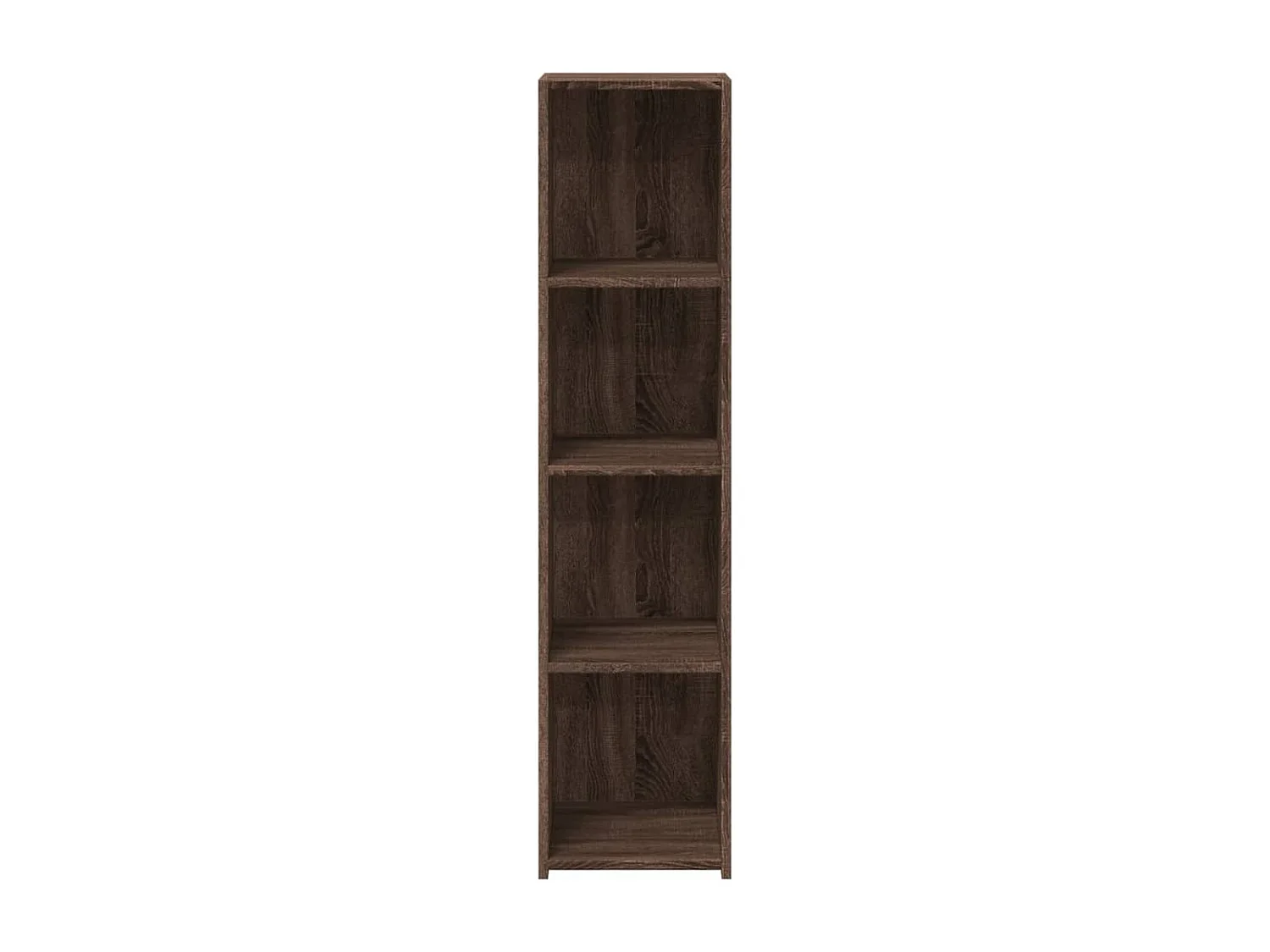 Buffet chêne marron 30x41x124 cm bois d'ingénierie