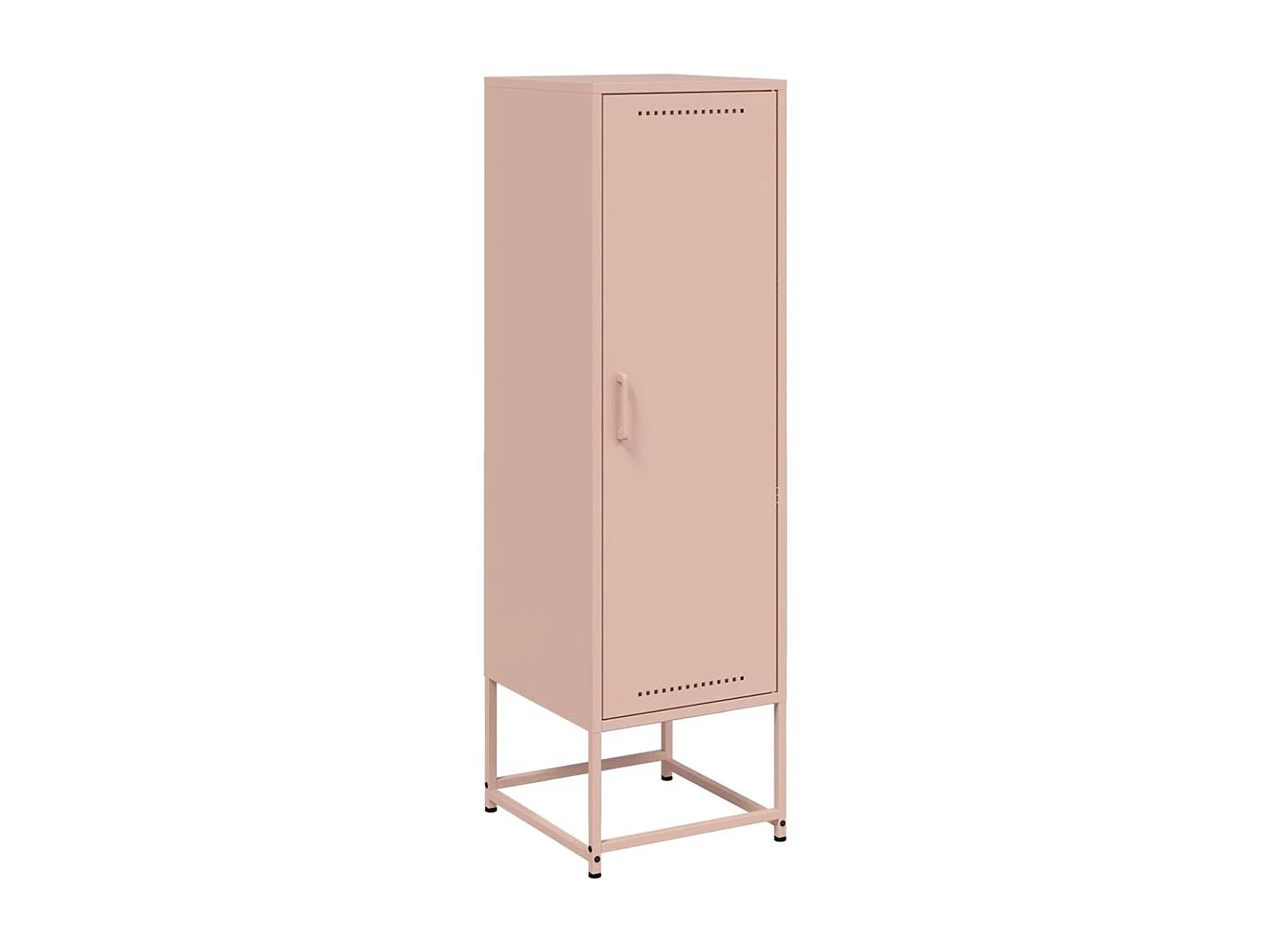 Buffet haut rose 36x39x123 cm acier