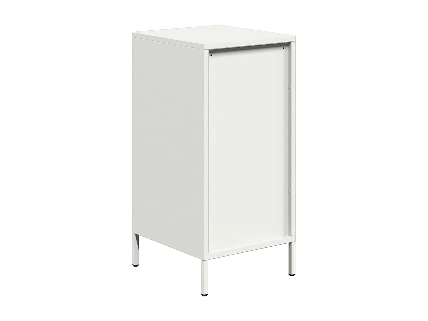 Buffet blanc 35x39x73,5 cm acier laminé à froid