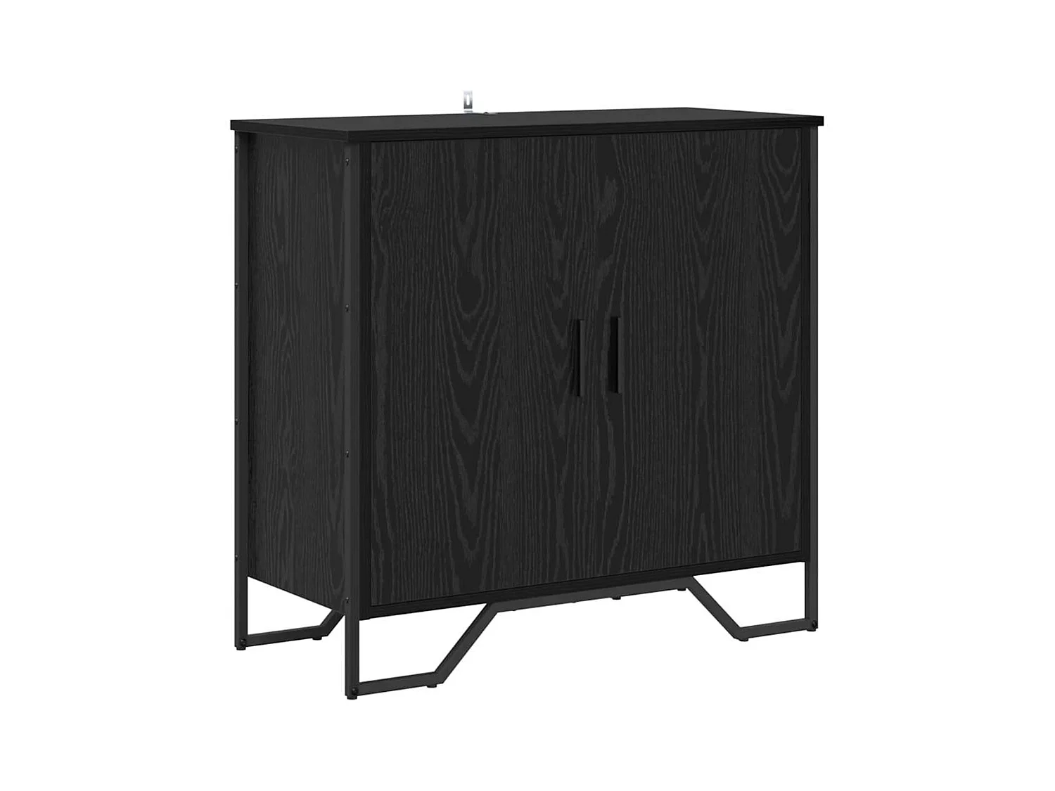 Buffet Chêne noir 78 x 35.5 x 74.5 cm Bois d'ingénierie