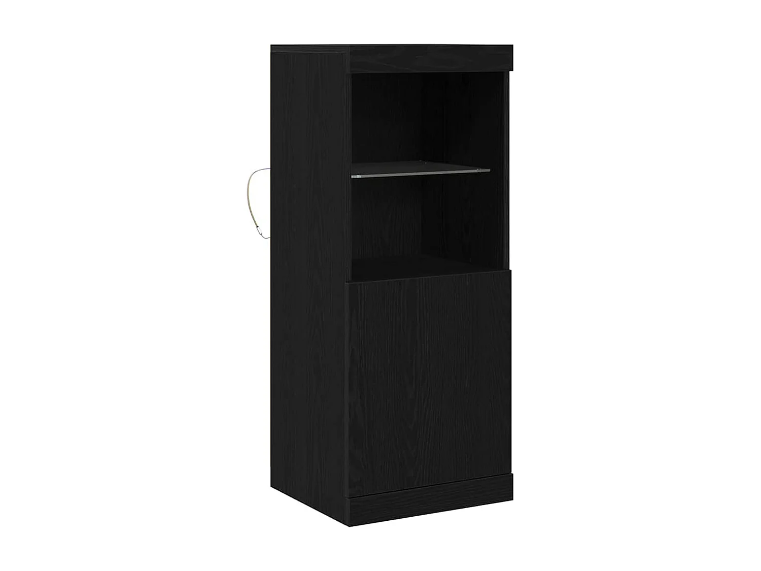 Buffet Chêne noir 41 x 37 x 100 cm Bois d'ingénierie