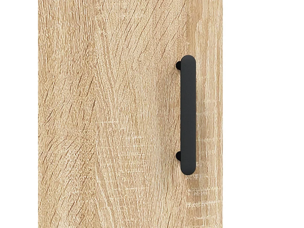 Aparador de madera de ingeniería roble Sonoma 100x36x60 cm