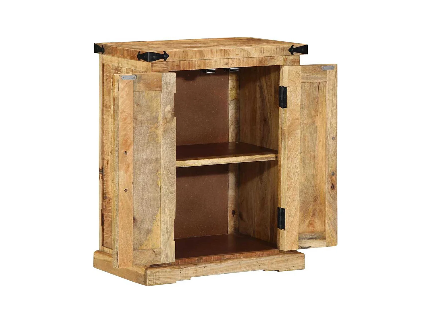 Buffet Marron 55 x 35 x 70 cm bois de manguier brut