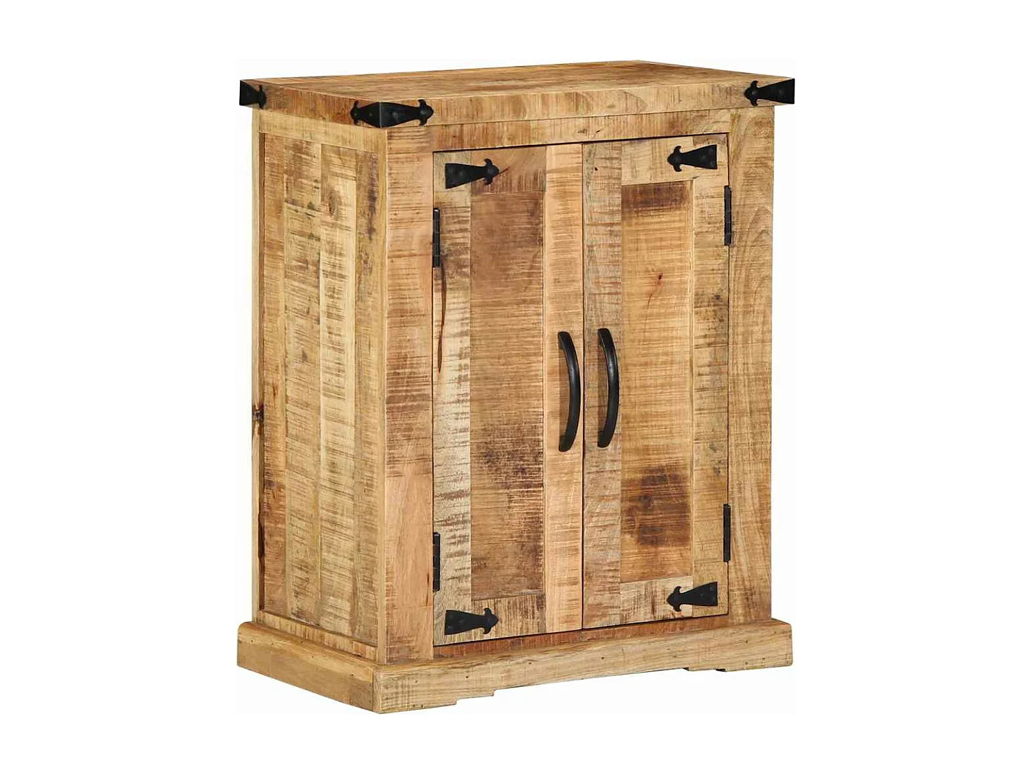 Buffet Marron 55 x 35 x 70 cm bois de manguier brut