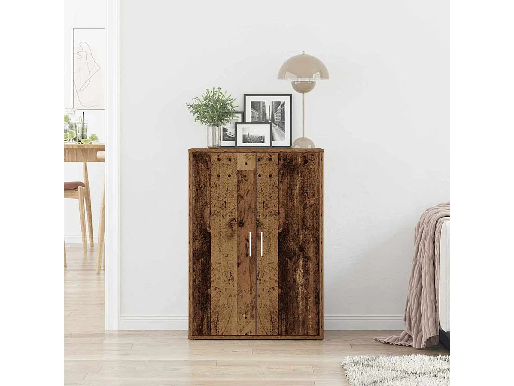 Buffet Bois ancien 60 x 31 x 84 cm Bois d'ingénierie