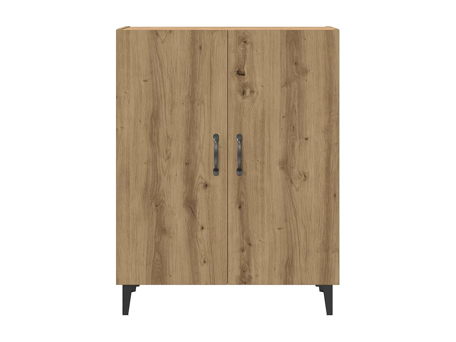 Buffet avec armoire murale chêne artisanal bois d'ingénierie