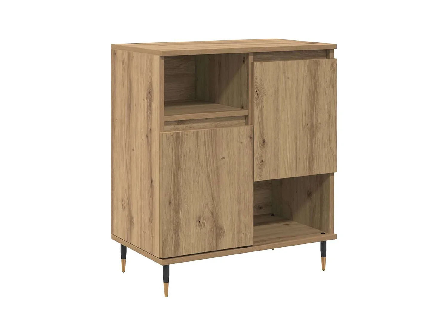 Buffets 3 pièces chêne artisanal 180 x 35 x 70 cm