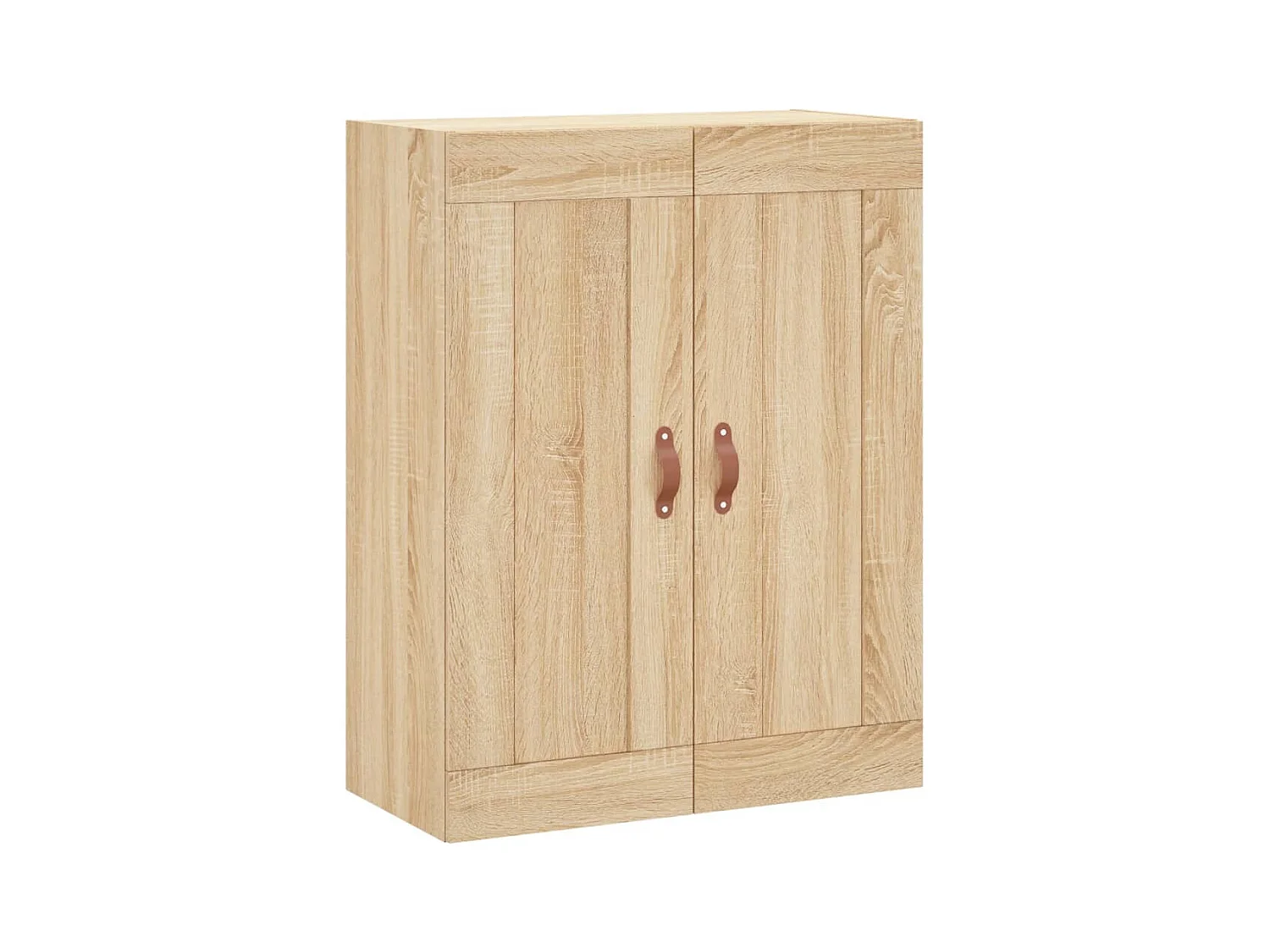 Hoge kast 69,5x34x180 cm bewerkt hout sonoma eikenkleurig