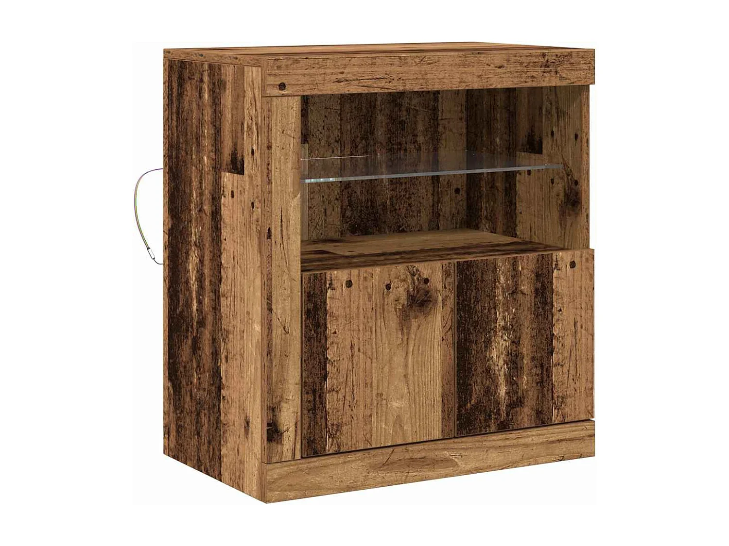 Vitrina Marrón 60.5 x 37 x 67 cm Madera contrachapada