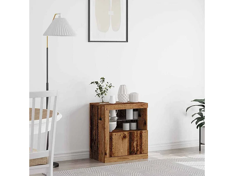 Vitrina Marrón 60.5 x 37 x 67 cm Madera contrachapada