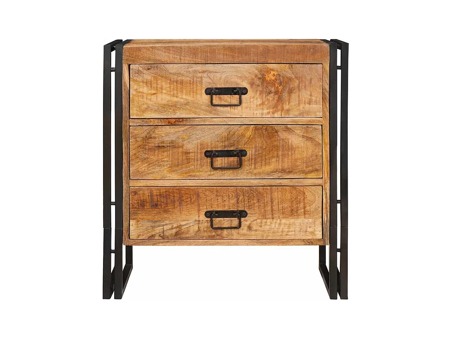 Buffet Marron 66 x 33 x 70 cm bois de manguier massif