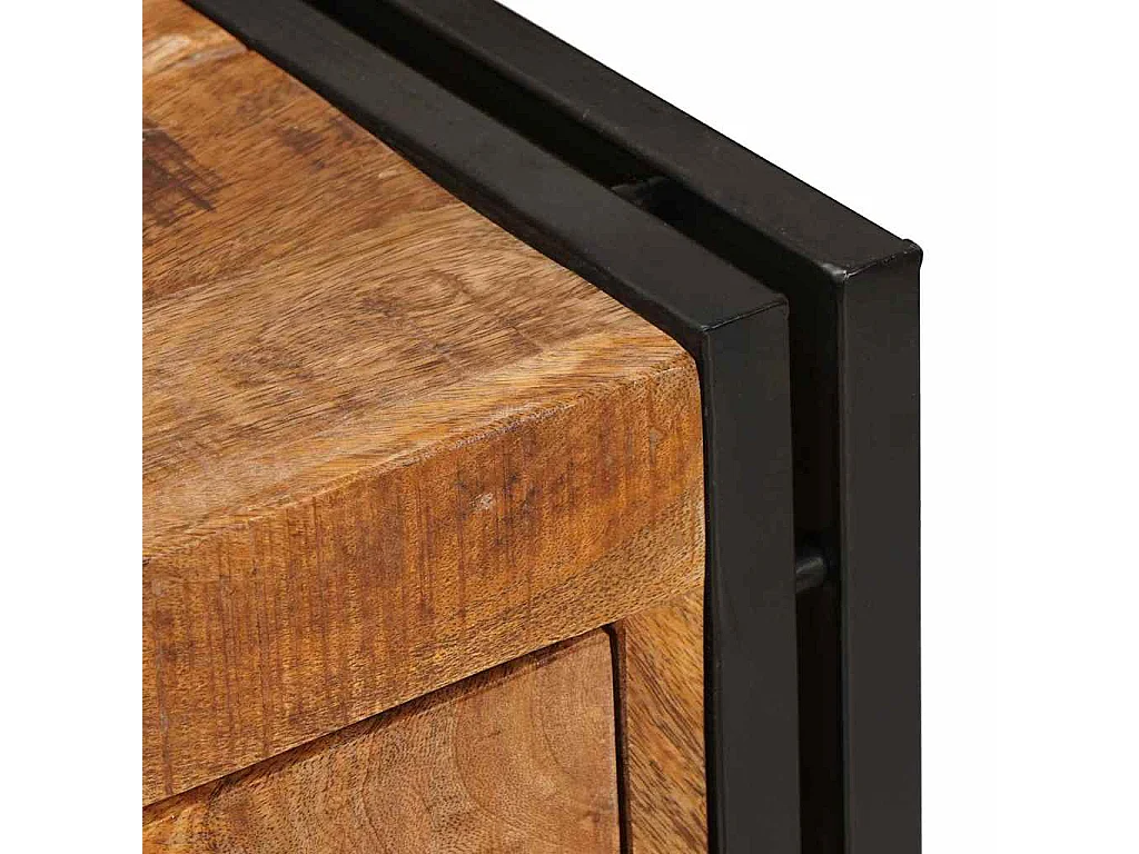 Buffet Marron 66 x 33 x 70 cm bois de manguier massif