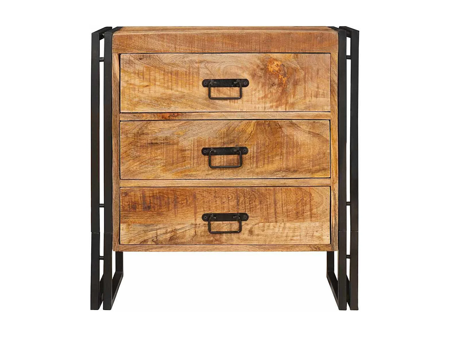 Buffet Marron 66 x 33 x 70 cm bois de manguier massif