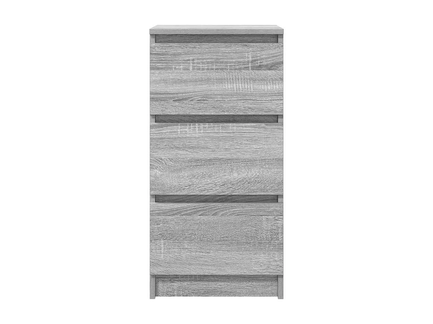 Buffet sonoma gris 37,5x35x76 cm bois d'ingénierie