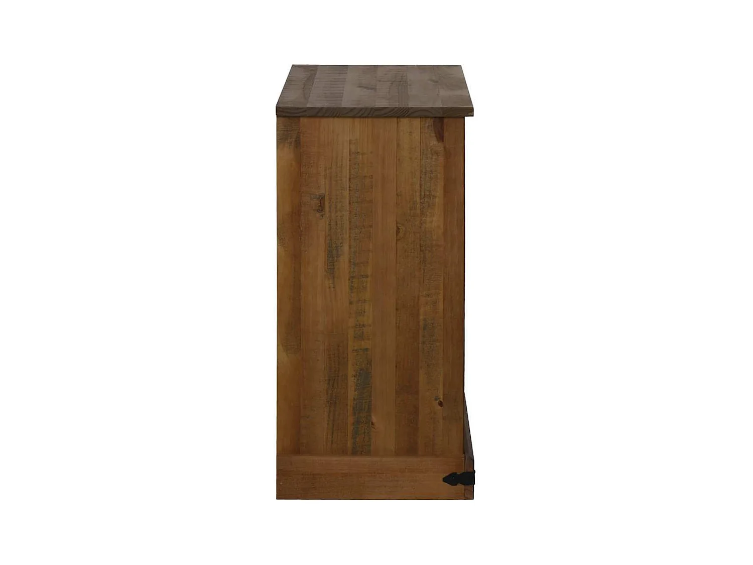 Buffet HALDEN avec porte coulissante 80x40x80 cm bois massif